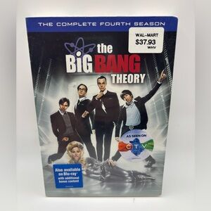 The Big Bang Theory Complete Fourth Season 4 DVD Sealed New
